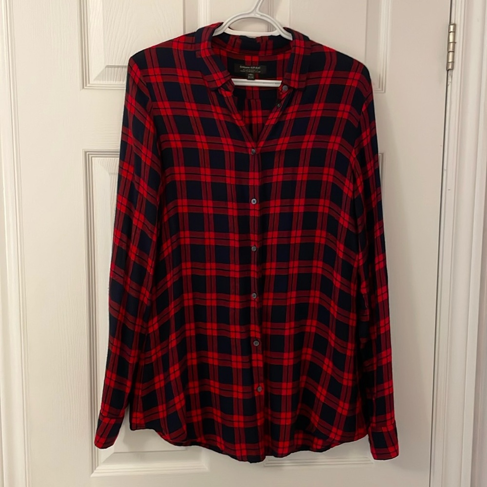 Banana Republic Classic-Fit Flannel Shirt